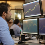 Ibovespa sobe 0,52% e dólar avança 0,67% em movimento simultâneo incomum. Entenda o que está por trás da alta conjunta e o que acompanhar até o fechamento.