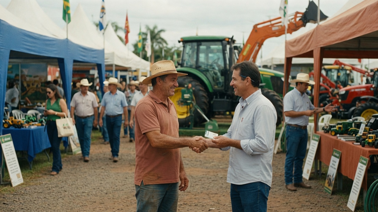 Agripec Show 2026 movimenta R$ 2,5 milhões em Itapirapuã (GO), com queda no volume mas crescimento em patrocínios. Feira do Produtor Rural vende R$ 16 mil.