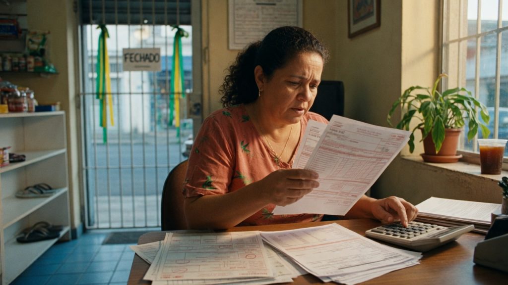 Selic mantida em 14,25% pressiona atividade econômica, que recua 4%. Bolsa avança 3% e dólar permanece estável a R$ 5,11. Análise completa do cenário.