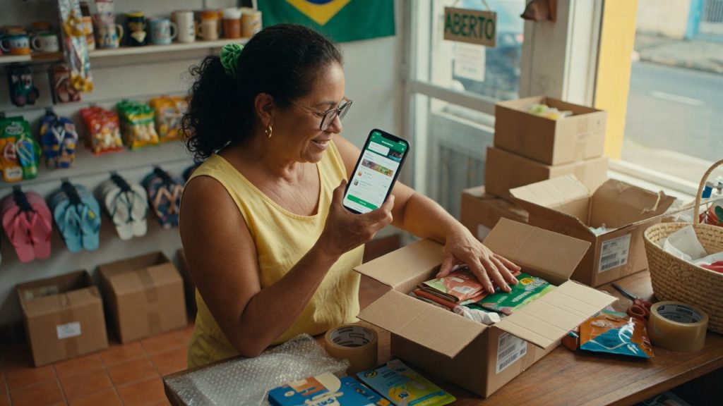 E-commerce brasileiro faturou R$ 235,5 bi em 2025. Marketplaces transformam pequenos negócios em pontos de retirada, gerando até R$ 30 mil/ano em renda extra.