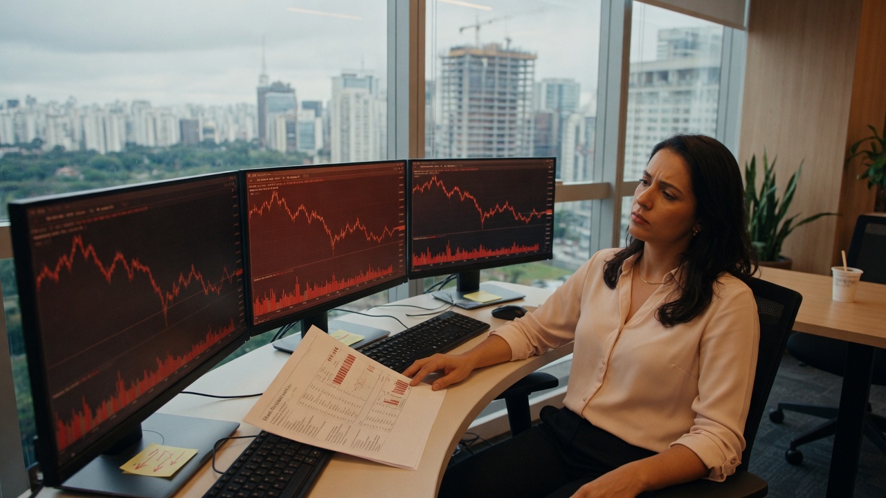ETFs de Ethereum encerram semana com saídas após cinco dias de captação. Bitcoin também registra segundo dia de retiradas, mas tendência semanal segue positiva.