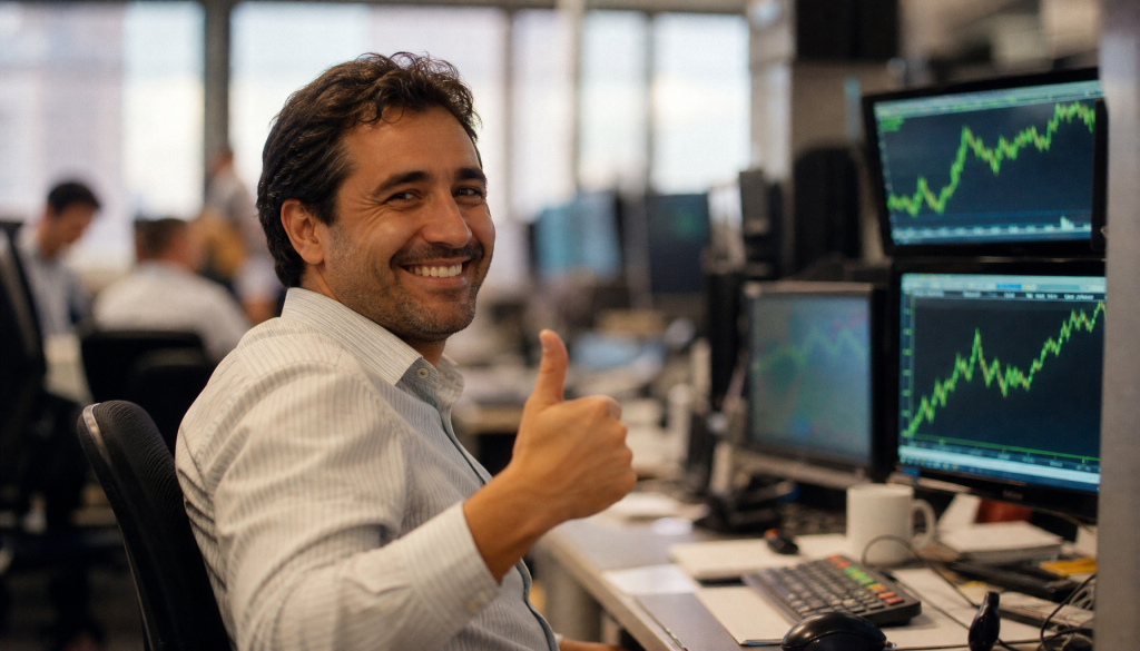 Ibovespa dispara 1,96% e dólar recua 0,46% em movimento expressivo nesta sexta-feira. Entenda o que significa essa variação forte para o mercado brasileiro.