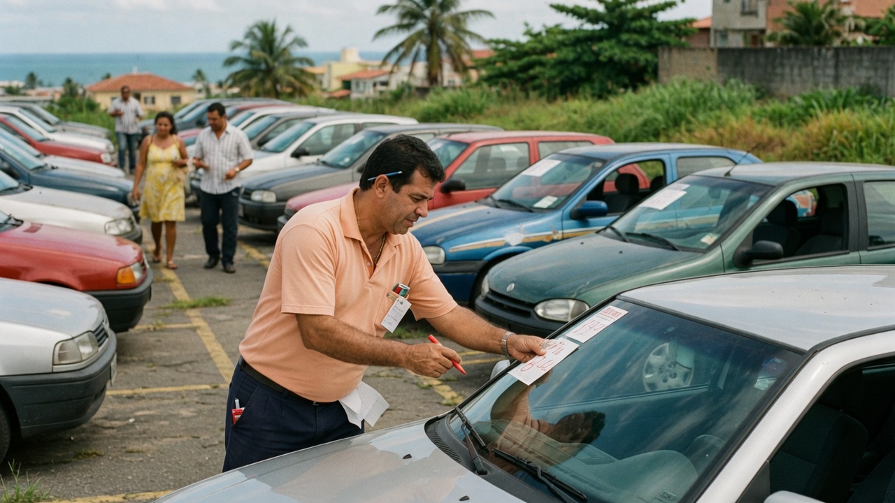 Preços de carros usados sobem apenas 0,07% em julho, menor alta desde março. Crédito caro e concorrência chinesa freiam mercado. Elétricos perdem 46% do valor.