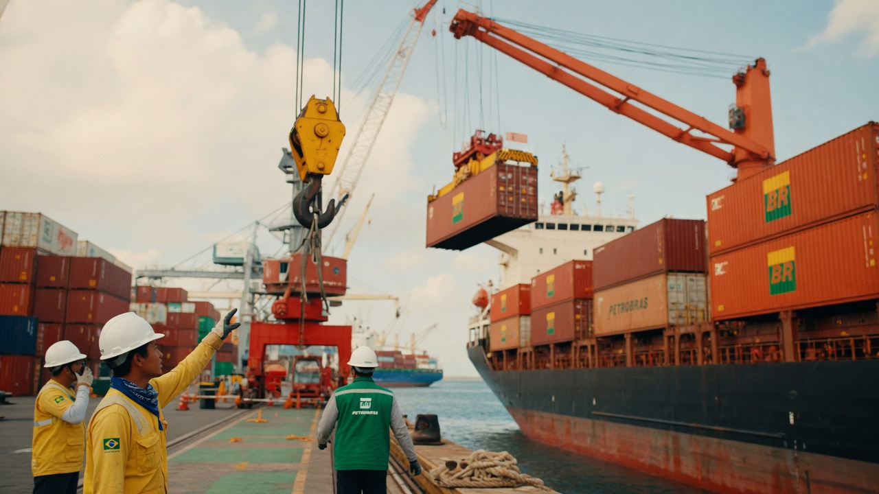 Exportações de petróleo brasileiro para Ásia mais que dobram com guerra no Irã e tarifas americanas. Indonésia aumenta compras em 157% e Índia em 132%.