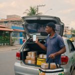 Motoristas migram de Uber e 99 para entregas em busca de menos gastos e mais flexibilidade. Expansão de Shopee e Lalamove impulsiona mudança no setor.