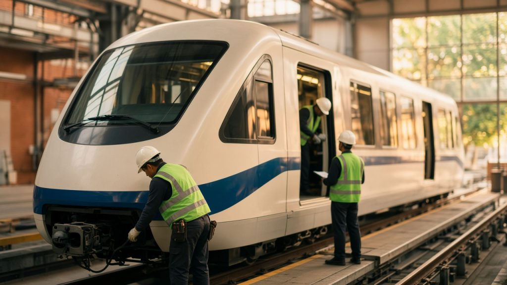 BYD completa entrega de 14 trens de monotrilho para a Linha 17-Ouro em São Paulo. Tecnologia chinesa 100% automática estreia fora da China na capital paulista.