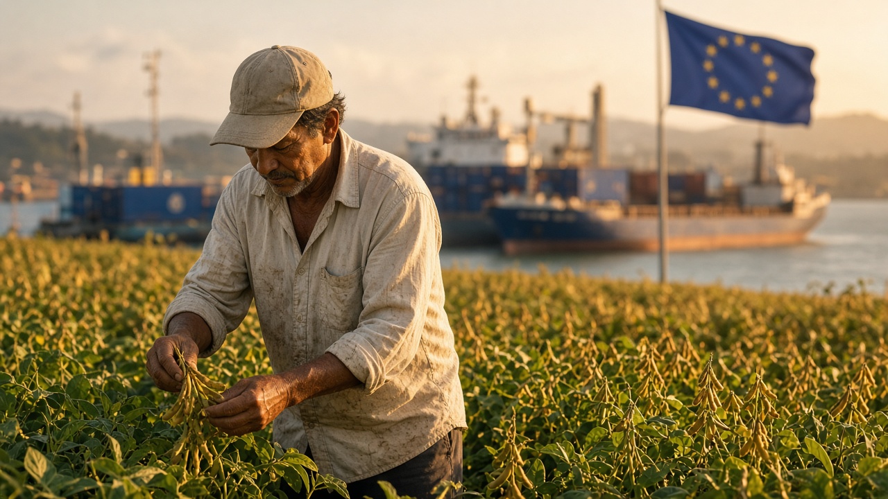 Brasil foi o único entre os cinco maiores parceiros da UE a ampliar exportações agroalimentares até julho, com 11,2 bilhões de euros e 10% do mercado.