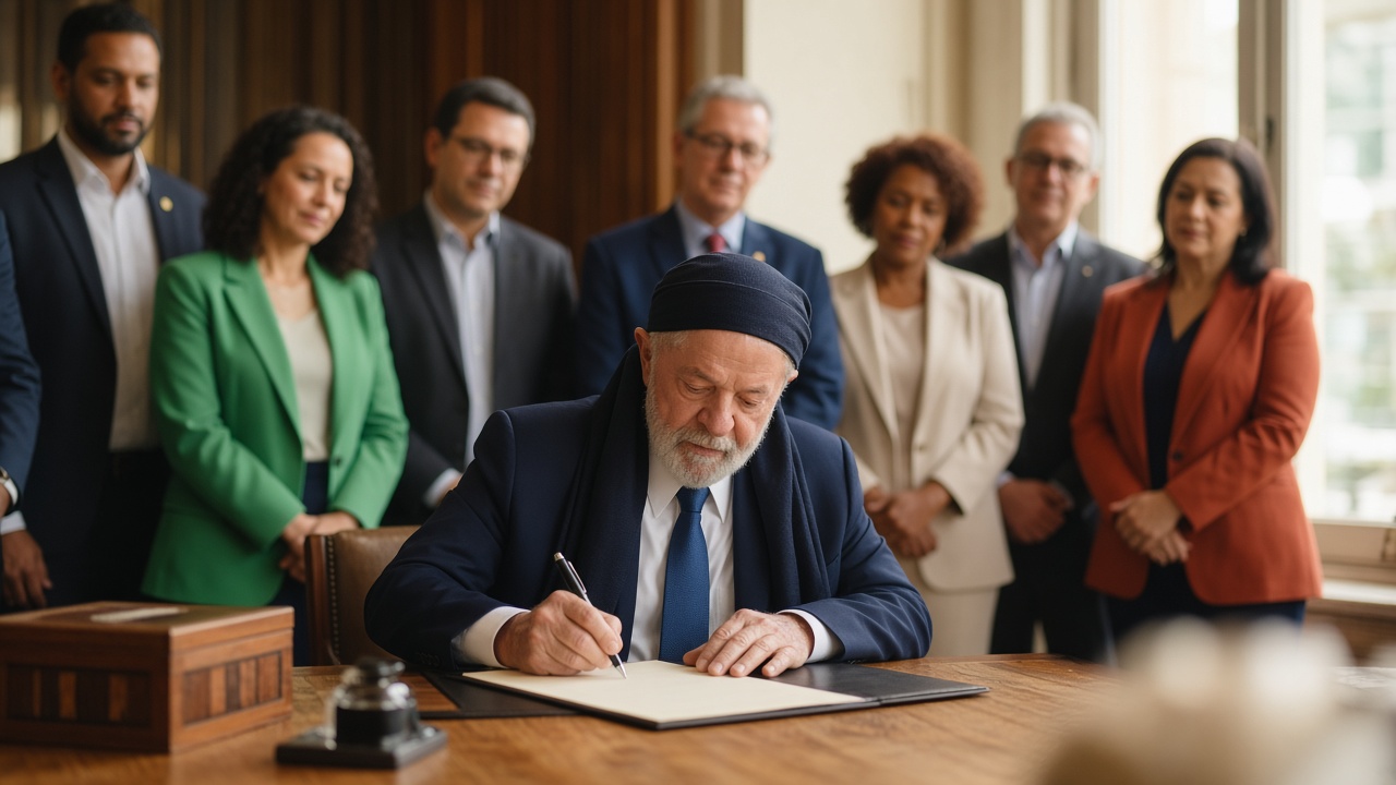 Lula sanciona lei de minerais críticos com até R$ 7 bi em incentivos; fundo de garantia e regulamentação ainda são etapas pendentes.