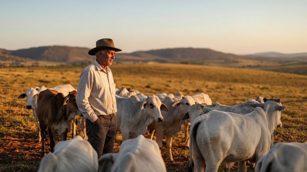 IBGE aponta rebanho bovino de 234,3 milhoes de cabecas em dezembro de 2025, queda de 1,7% no ano. O que isso sinaliza para a oferta futura de carne.