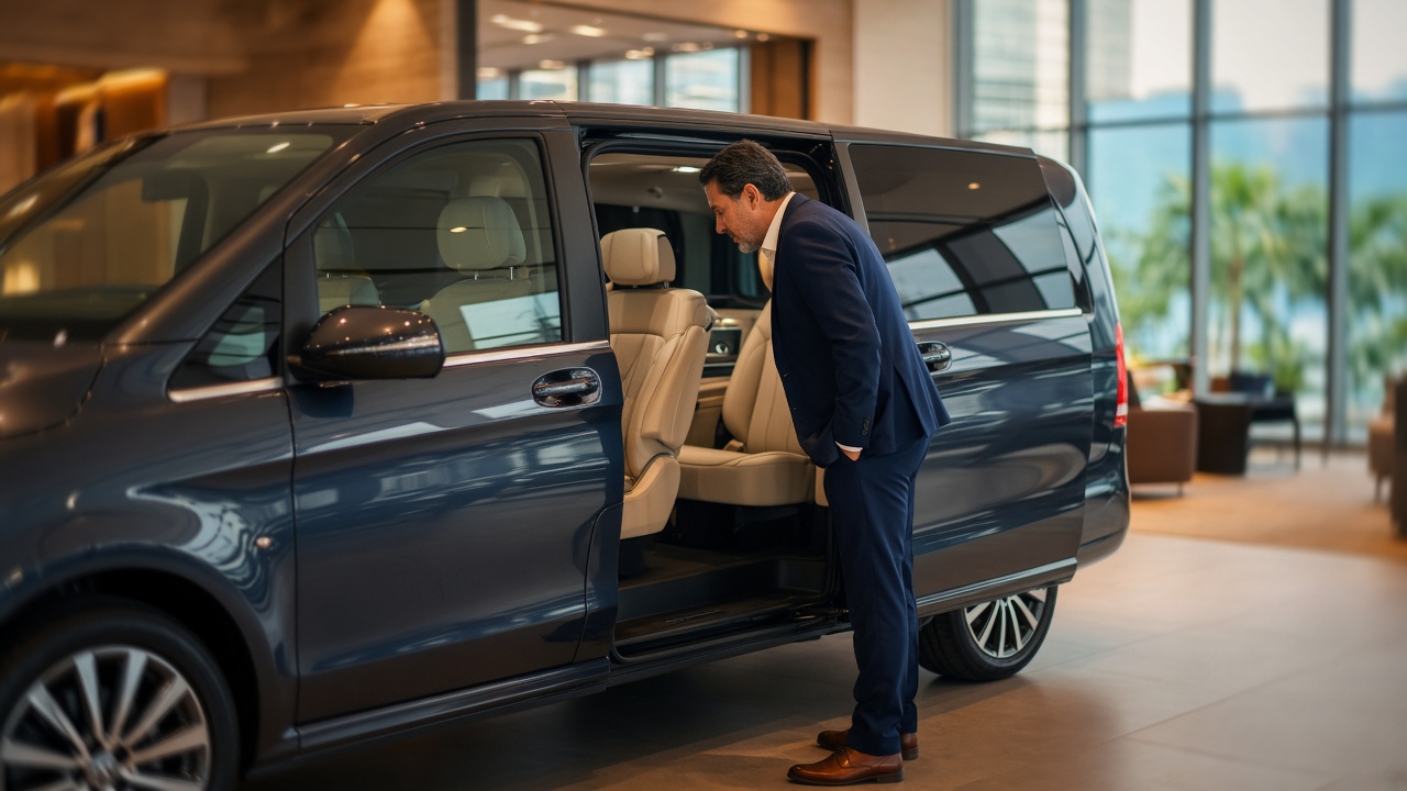 Mercedes Classe V chega a partir de R$ 729,9 mil e marca a retomada das vans de luxo no Brasil, segundo a Folha. O que isso diz sobre o mercado.