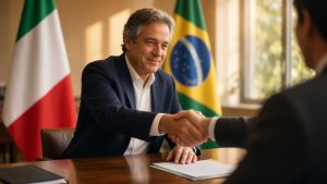 Poste Italiane amplia fatia na Telecom Italia para 66,62% e assume controle indireto da TIM Brasil, três décadas após privatização da empresa italiana.