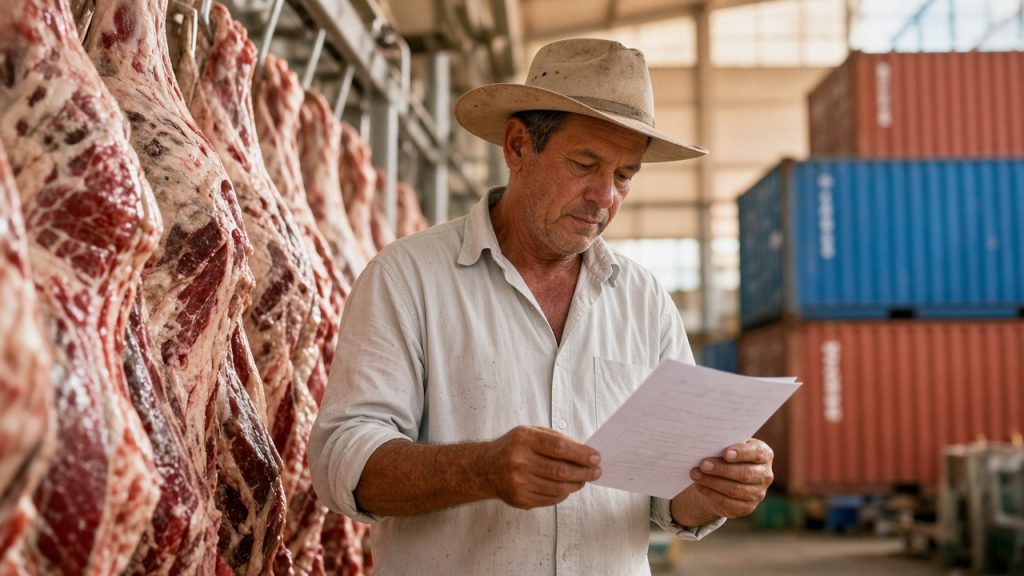 Trump anuncia rotulagem obrigatória e facilita processamento local de carne nos EUA. Medidas podem afetar exportações brasileiras de carne bovina.