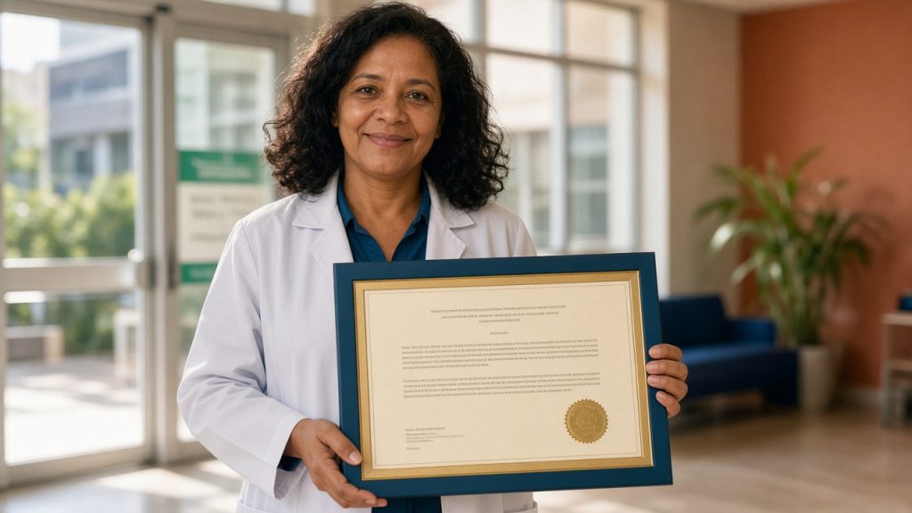 Hospital Ronaldo Gazolla recebe Acreditação Qmentum Platinum apos auditoria em setembro. Entenda o valor economico de certificacoes de qualidade na saude publica.