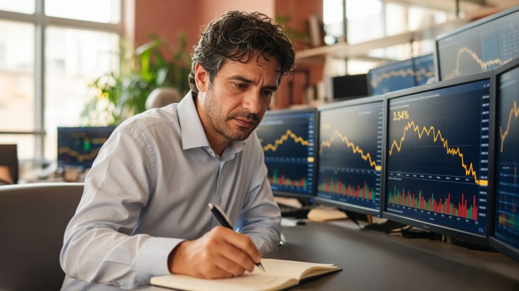 Ouro para dezembro na Comex cai 3,54% e fecha a US$ 4.168,4 a onca-troy, com expectativas de juros mais altos do Fed. Veja o mecanismo e o efeito no Brasil.
