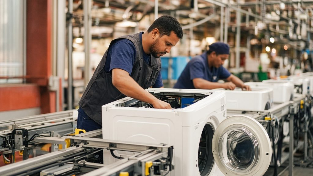 Whirlpool investe R$ 300 milhões em fábrica no Brasil e fecha unidade na Argentina. Movimento deve criar 2,8 mil empregos e concentrar produção de lavadoras em SP.