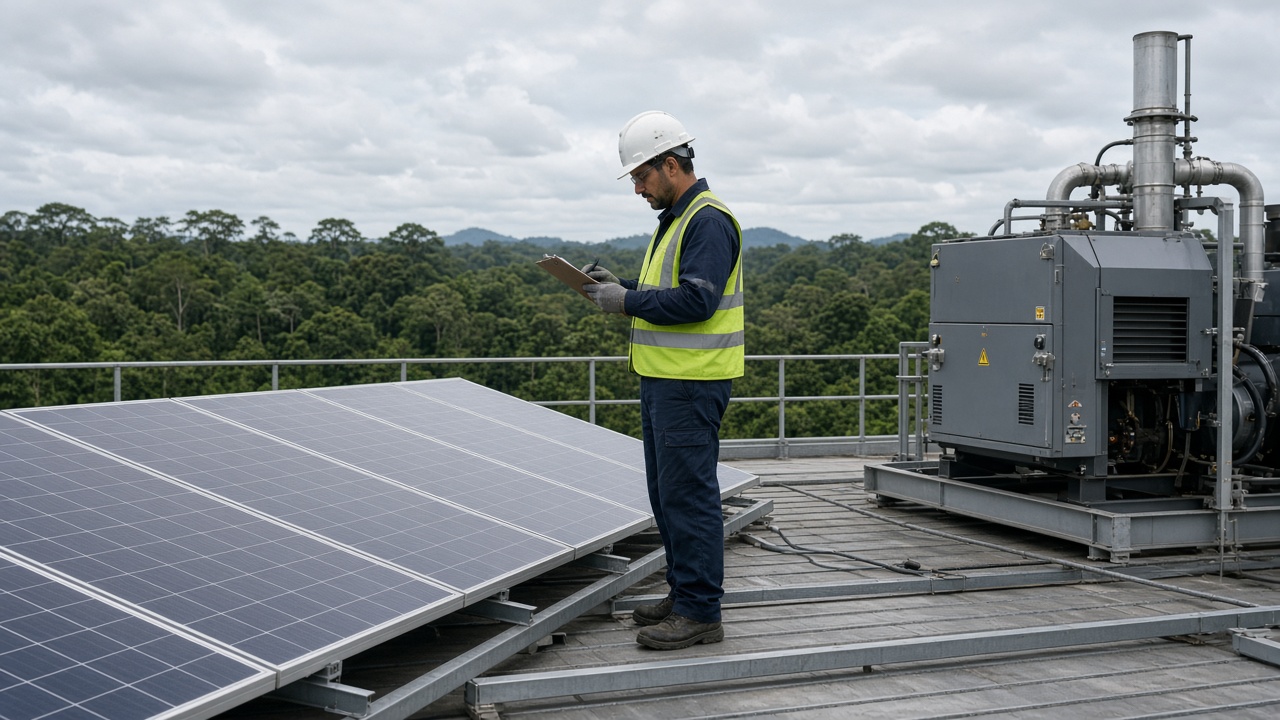 Âmbar investe R$ 59 milhões para integrar gás e solar em Codajás. Projeto pode poupar combustível, mas retorno depende dos custos e da operação conjunta.