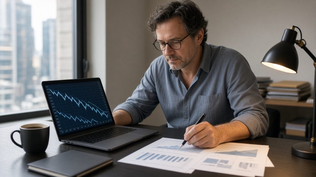 Netflix amplia lucro, mas ações caem após projeções fracas para 2026. Disputa por audiência e publicidade pesa nas perspectivas de crescimento da empresa.