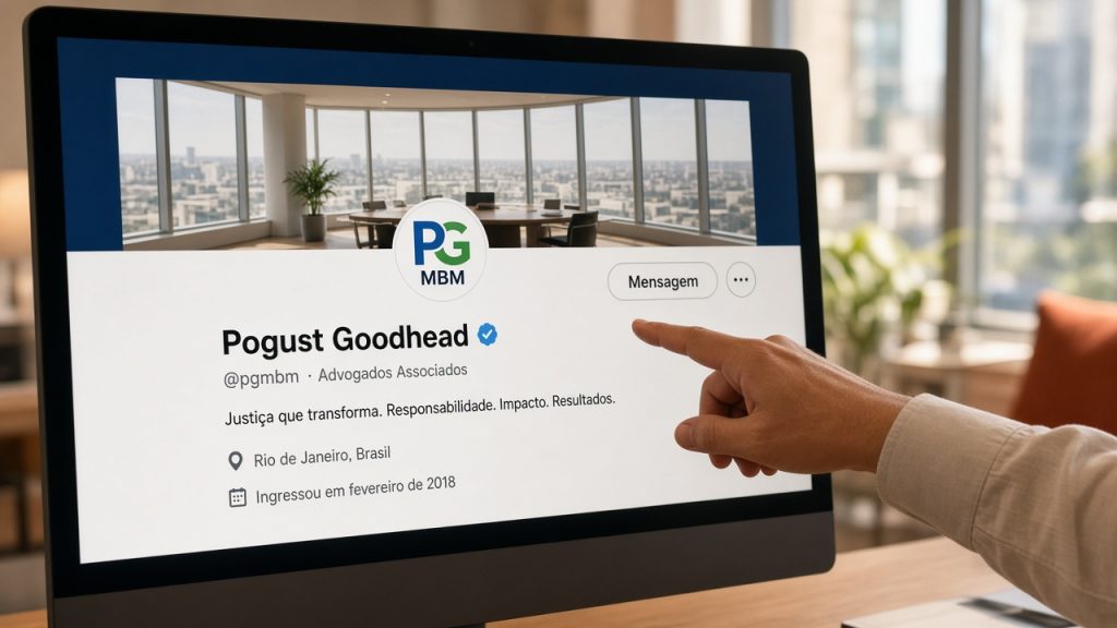 Meta pode ser multada por manter perfil com o nome Pogust Goodhead. A disputa revela o valor economico de uma marca e o risco juridico das plataformas.