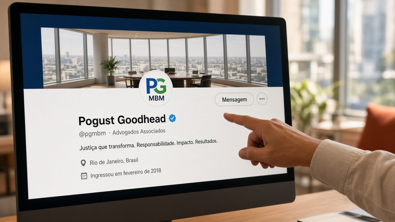 Meta pode ser multada por manter perfil com o nome Pogust Goodhead. A disputa revela o valor economico de uma marca e o risco juridico das plataformas.