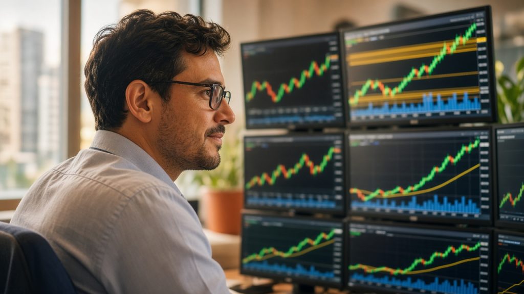 Dólar fecha a R$ 4,985 e cai 4,44% na semana pós-primeiro turno; Ibovespa bate recorde aos 209.066,90 pontos. O que sustenta o movimento.