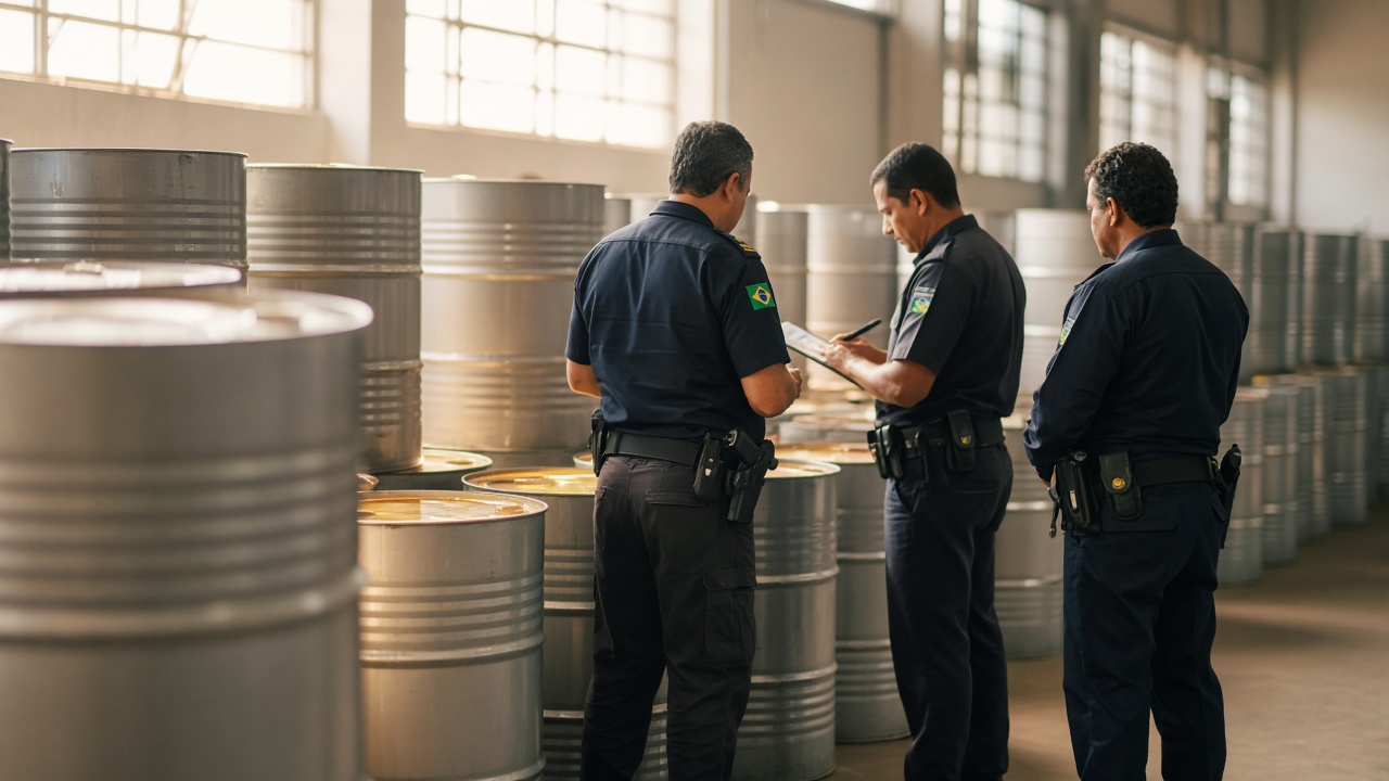Rio de Janeiro mantém 5 milhões de litros de combustíveis apreendidos; 1,3 milhão de litros serão repassados à polícia estadual, segundo a Folha de S.Paulo.