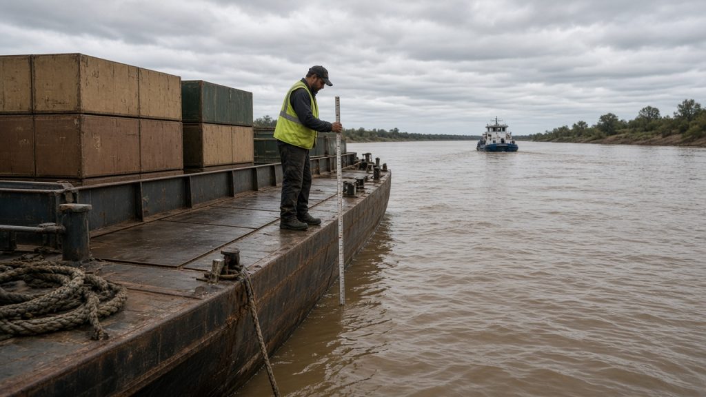Seca põe hidrovias da Amazônia e do Pantanal em alerta. Restrições de carga podem elevar custos de transporte em rotas de abastecimento e exportação.