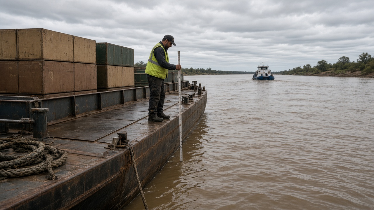 Seca põe hidrovias da Amazônia e do Pantanal em alerta. Restrições de carga podem elevar custos de transporte em rotas de abastecimento e exportação.