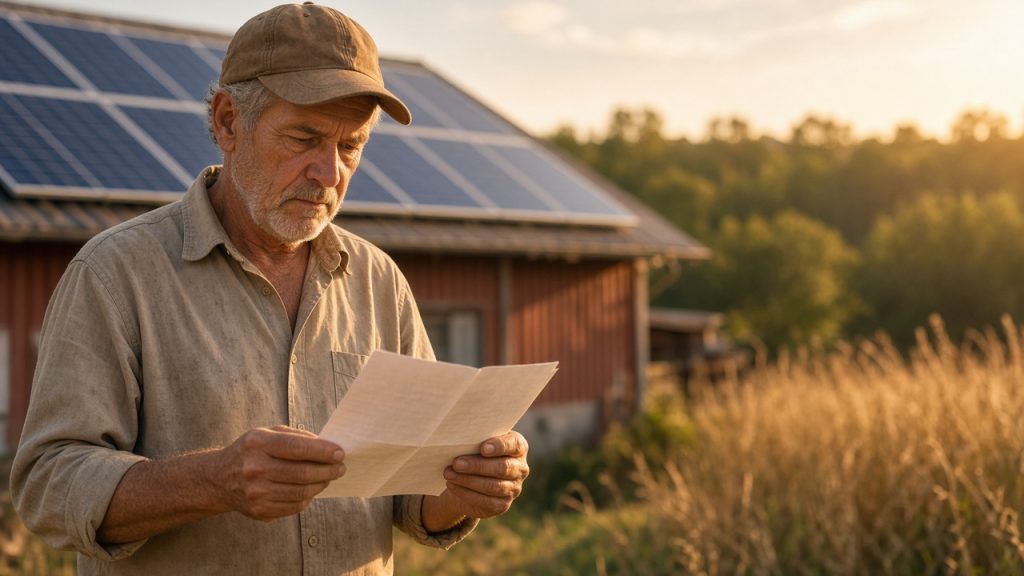 Mudancas iminentes de Trump em programa de energia rural dos EUA dificultarao acesso de agricultores a recursos para solar e eficiencia, diz a Folha.