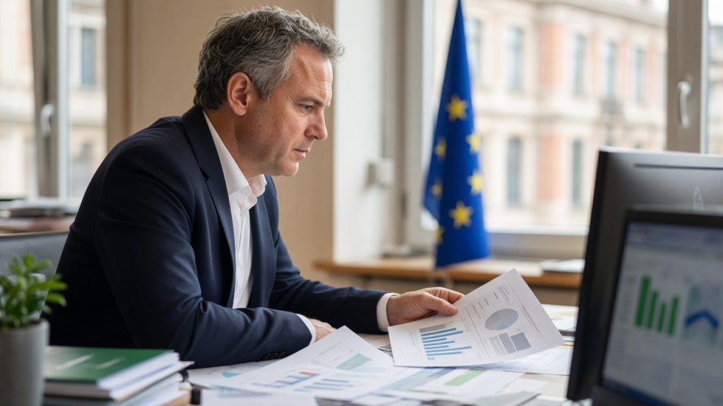 Uniao Europeia avalia imposto amplo sobre grandes corporacoes para atingir big techs dos EUA e elevar receitas sem provocar retaliacao do governo Trump.