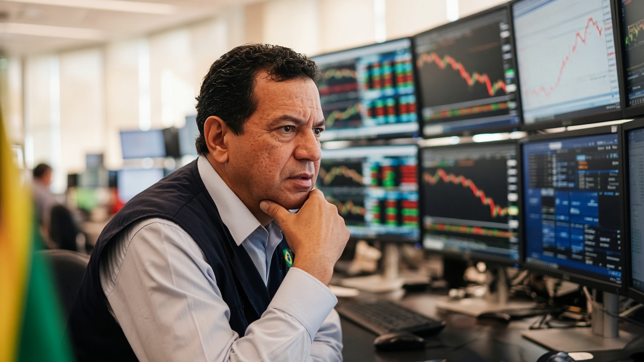 Treasury de 10 anos perto de 5,3%, bolsas dos EUA em queda de 0,2% e petroleo perto de US$ 100: entenda o efeito sobre cambio e credito no Brasil.