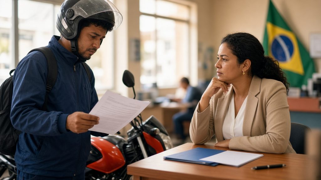 O Globo relata baixa contratação no Move Motos, crédito para entregadores e mototaxistas, apesar de recursos públicos e garantia do governo contra calotes.